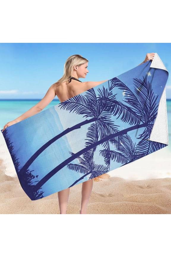 Beach Towels Oversized Sandproof, Robes Bathrobe For Women Graphic Prints, Absorbent Quick Dry Lightweight Camping Travel Towels, Summer Ideal Gift (70*150CM)