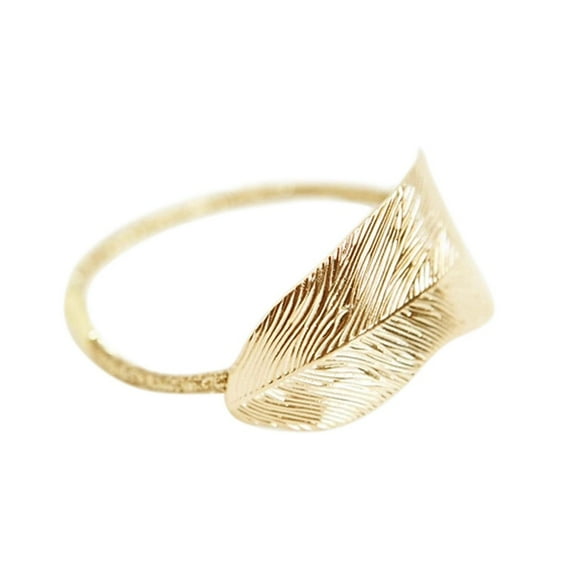 Nrmvnmi Boho Leaf Hair Tie Scrunchies Gold Leaf Ponytail Holder Elastic Hair Band Black Rope Ponytail Holder Metal Hair Accessories for Women and Girls Gifts