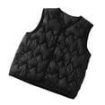 thumbnail image 1 of Nrmvnmi Boys Zip Up Puffer Vest Kids Stand Collar Quilted Gilet Sleeveless Jackets Outwear with Pockets, 1 of 2