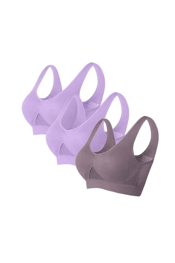 Breathable Cool Liftup Air Bra, 2024 New Large Size Air Bra Breathable and Comfortable Mesh Sports Bra for Women,Mother's Day Gifts