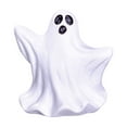 thumbnail image 1 of Nrmvnmi Ceramic Ghosts Small Scary Ghost Figurines Halloween Ghost Sculpture Statue Farmhouse Tiered Tray Decor Spooky Home Decorations Coffee Table Centerpieces Shelf Mantel Display Collections, 1 of 1
