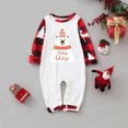 Nrmvnmi Christmas Family Matching Jumpsuit Pajamas For Baby Cute