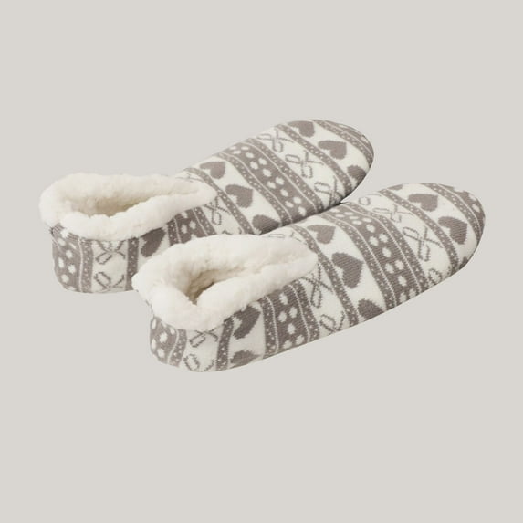 Nrmvnmi Christmas Fuzzy Feet Slipper Socks For Women, Low-Cut Slipper Socks Cute Fleece-Lined House Slippers, Non-Skid Slipper Socks Fuzzy House Shoes, Cozy Gifts
