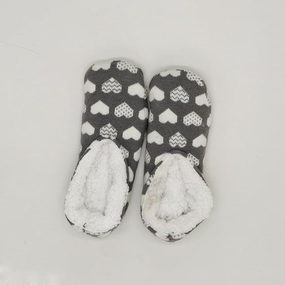 Nrmvnmi Christmas Fuzzy Feet Slipper Socks For Women, Low-Cut Slipper Socks Cute Fleece-Lined House Slippers, Non-Skid Slipper Socks Fuzzy House Shoes, Cozy Gifts