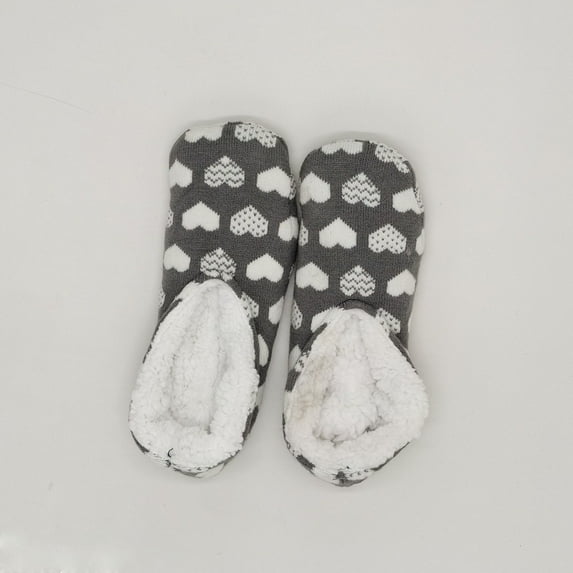 Nrmvnmi Christmas Fuzzy Feet Slipper Socks For Women, Low-Cut Slipper Socks Cute Fleece-Lined House Slippers, Non-Skid Slipper Socks Fuzzy House Shoes, Cozy Gifts