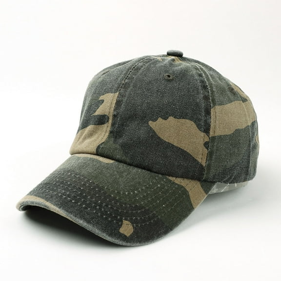 Nrmvnmi Classic Trucker Low Profile Hat Baseball Cap For Men Women Dad Hat Adjustable Unconstructed Plain Cap Casual Camouflage Print Versatile Duckbill Cap Sun Hat
