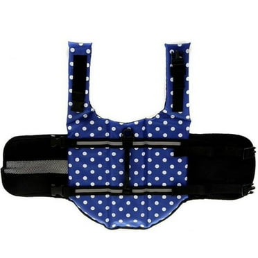 Nrmvnmi Dog Life Jacket with Reflective Stripes, Adjustable High Visibility Dog Life Vest for Boating, Ripstop Dog Swimming Vest with High Flotation