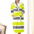 thumbnail image 1 of Nrmvnmi Flannel Hooded Bathrobe Robe For Women Soft Fuzzy Robe Pajamas Lightweight Knee Length Robes With Belt Pockets Cute Graphic Prints Warm Sleepwear Robe For Fall Winter, 1 of 1
