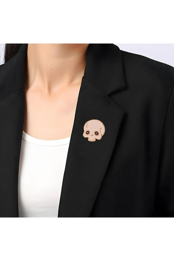 Halloween Brooch Set Lantern Pumpkin Rhinestone Spider Bat Brooch Pin Costume For Women