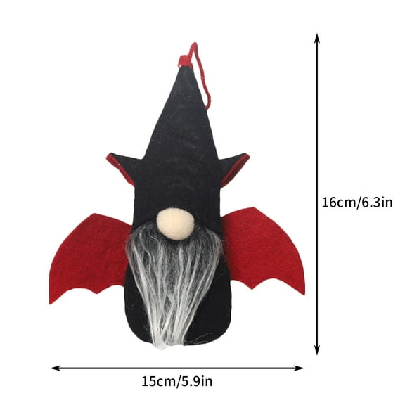 Nrmvnmi Halloween Gnomes Plush Faceless Doll Handmade Swedish Gnome Adorable Design Halloween Decoration Swedish Tomte Doll for Home Party Table Decoration