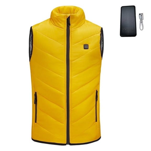 Nrmvnmi Heated Vest USB Electric Heated Vest Heated Jacket Winter Vest for Outdoor Motorcycle Camping Fishing Skiing