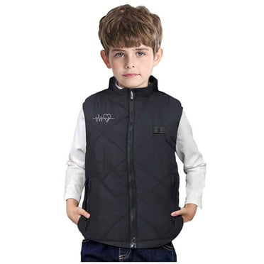 Nrmvnmi Heated Vest USB Electric Heated Vest Heated Jacket Winter Vest for Outdoor Motorcycle Camping Fishing Skiing