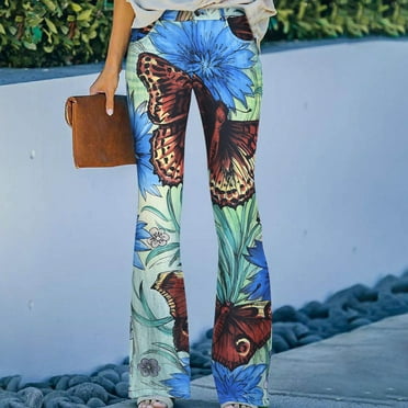 Nrmvnmi High Waisted Ripped Flare Jeans for Women Distressed Bell Bottom Jeans Wide Leg Pants High Rise Wide Leg Jeans for Women
