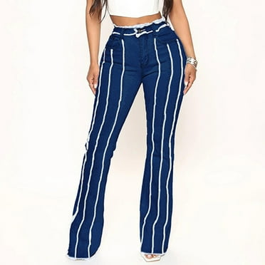 Nrmvnmi High Waisted Ripped Flare Jeans for Women Distressed Bell Bottom Jeans Wide Leg Pants High Rise Wide Leg Jeans for Women