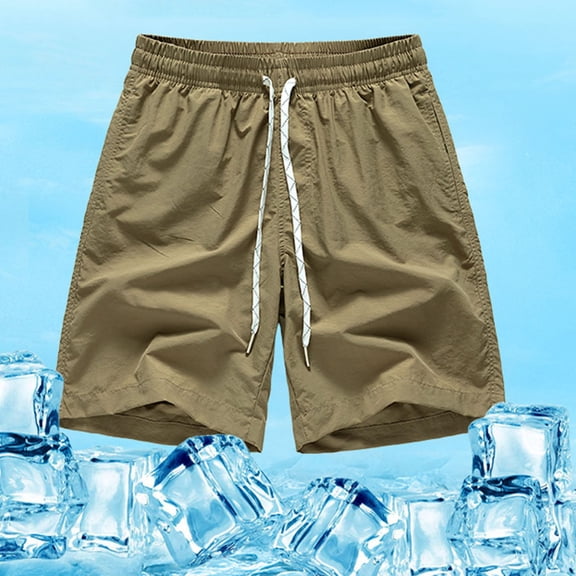 Nrmvnmi Men Casual Fashion Sports Quick-dry Breathable Side Pocket Low-waist Sweatpants Shorts Father's Day Gifts For Dad ,4th of July Gifts for Men