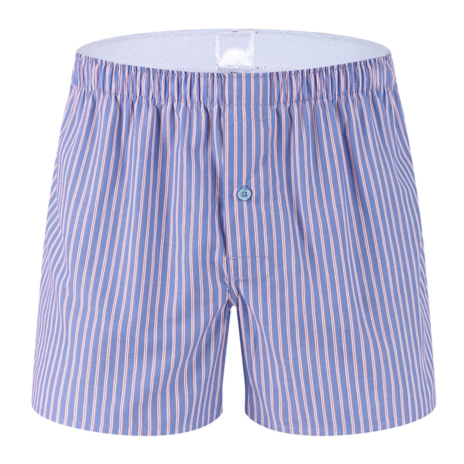 Nrmvnmi Men Pajamas Shorts Low Rise Pj Sleep Shorts Plaid Boxer