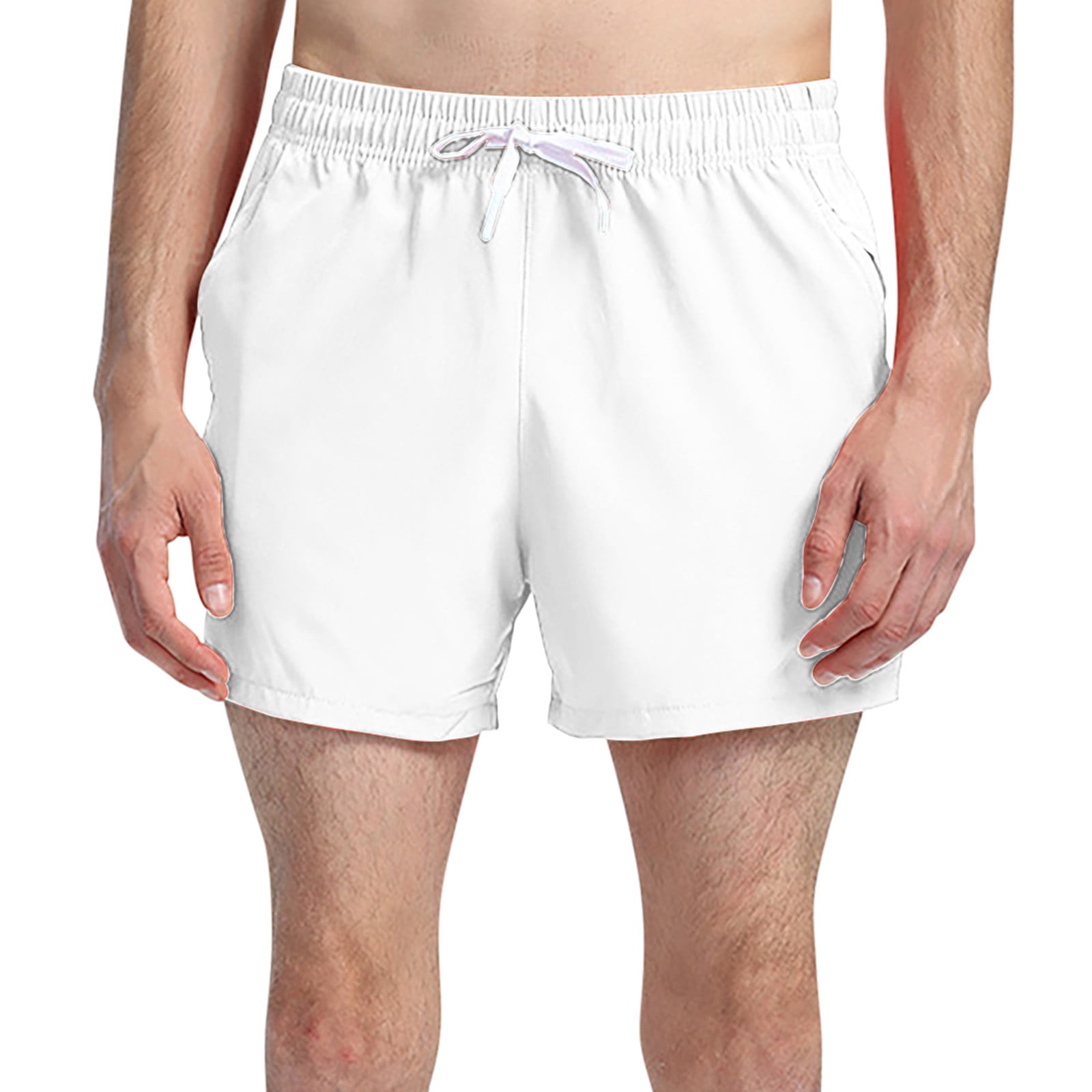 Nrmvnmi Men's Athletic Gym Shorts Quick Dry Black Casual Basketball