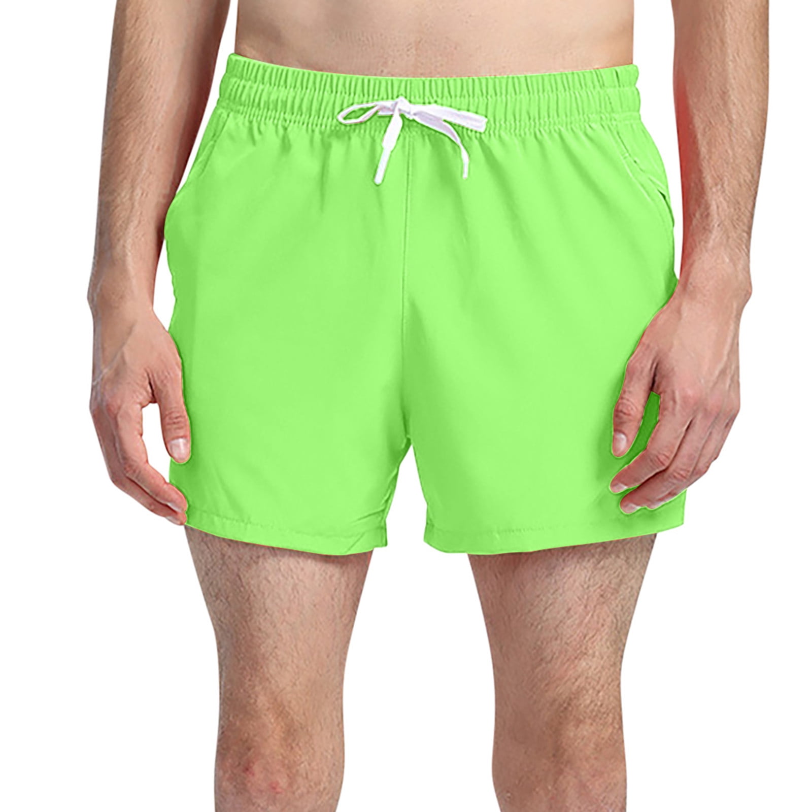 Nrmvnmi Men's Athletic Gym Shorts Quick Dry Black Casual Basketball