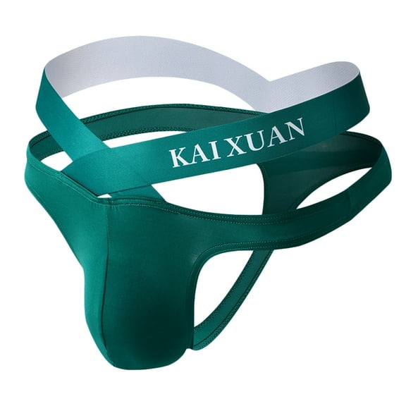 Nrmvnmi Men's Jockstrap Underwear Breathable Mesh Athletic Supporter Cotton Pouch Jock Briefs