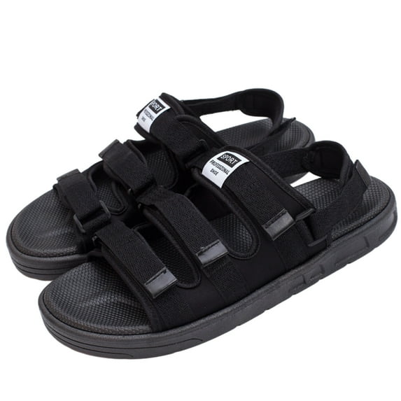 Nrmvnmi Men's Sandals Water Beach Open Toe Athletic Sport Non-Slip Sandals for Outdoor Black Mothers Day Gifts