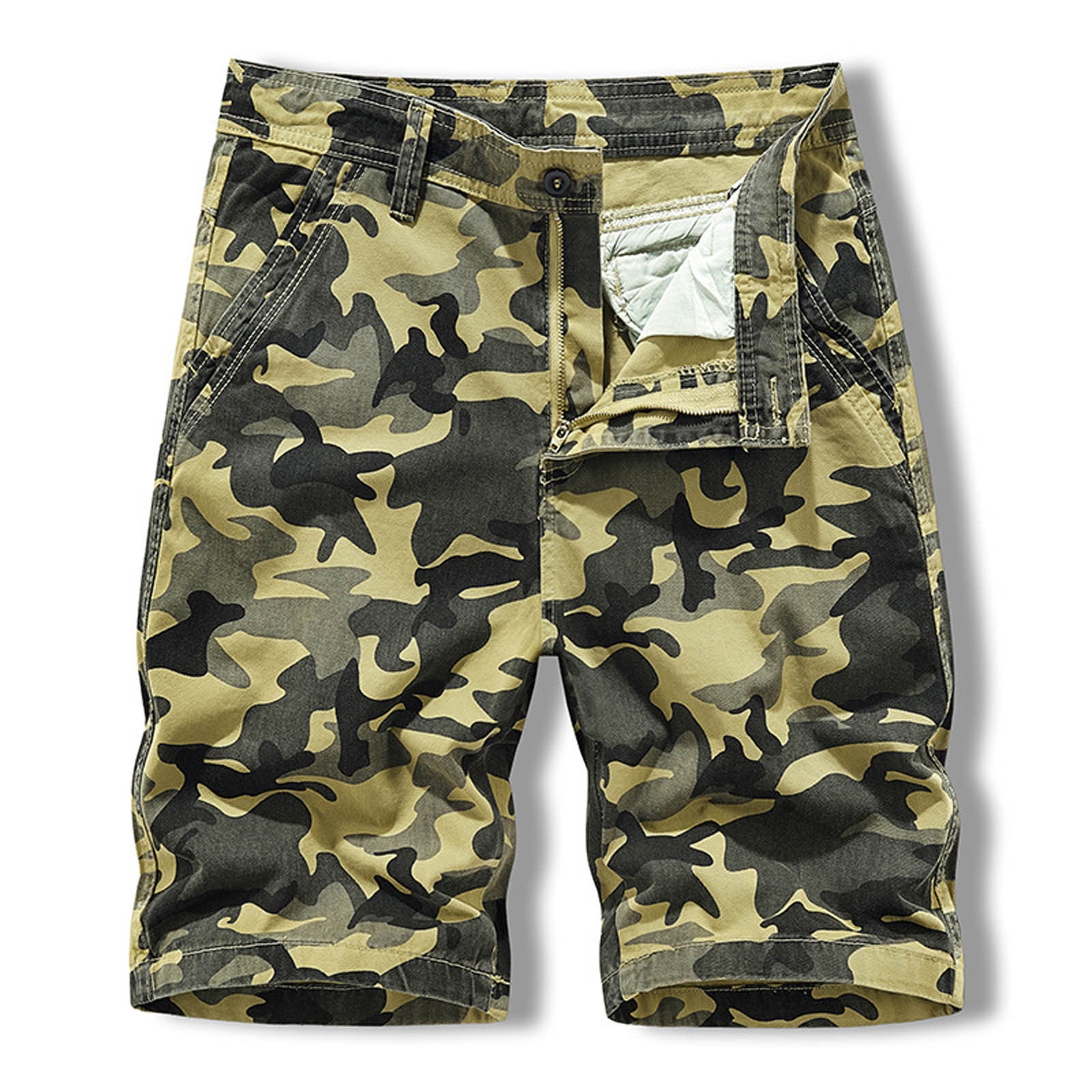 Men's Relaxed Fit Camo Cargo Shorts main image 1