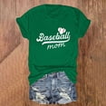thumbnail image 1 of Nrmvnmi Mothers Baseball Tee Shirt for Women Short Sleeve Letter Printed Graphic Mom Gifts Tee Shirts Mothers Day Gifts, 1 of 5