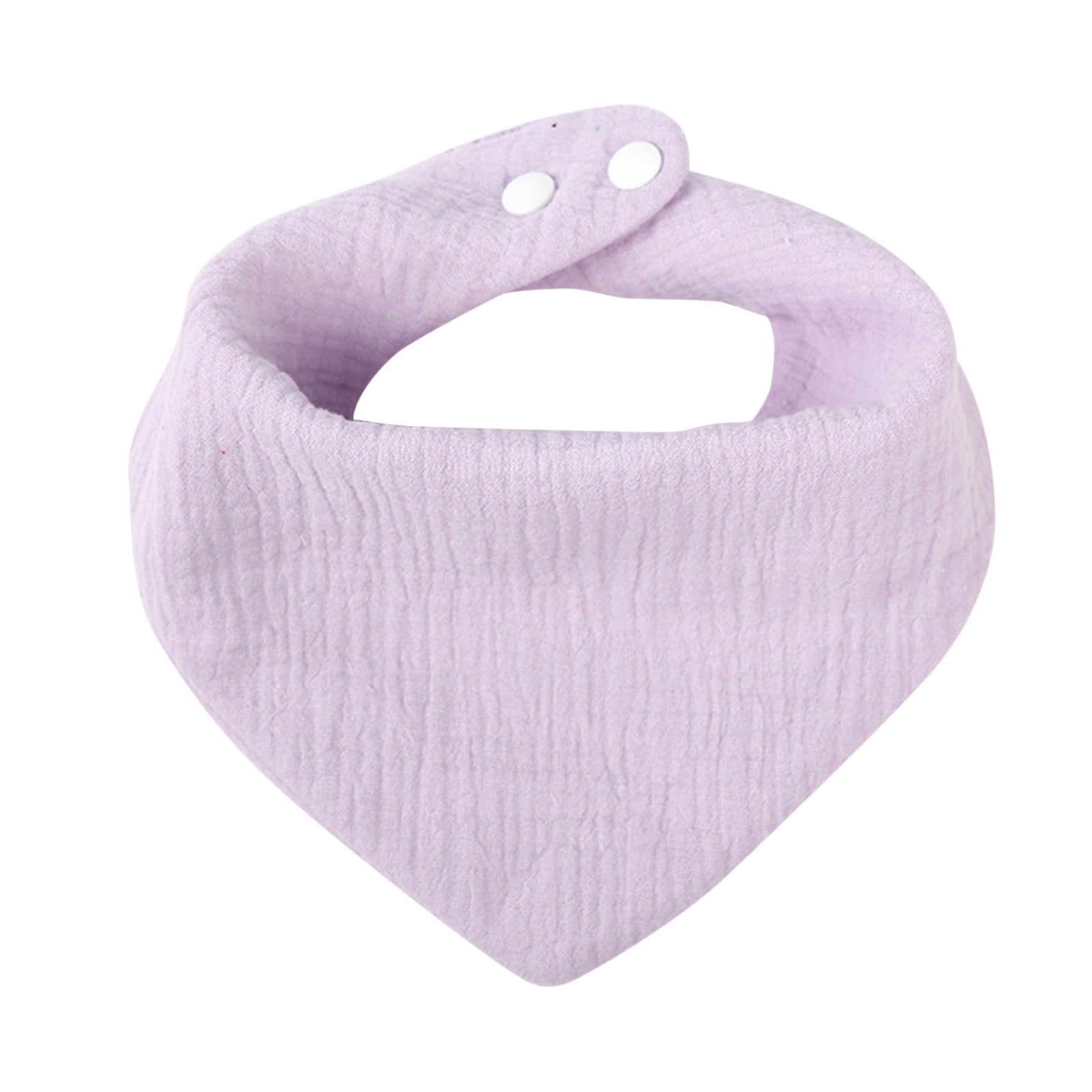 Nrmvnmi Muslin Baby Drool Bibs Soft Triangular Adjustable Baby Bandana
