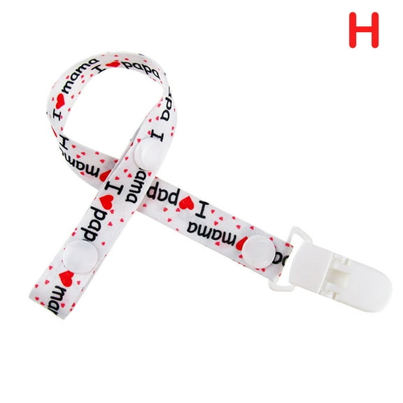 Nrmvnmi Pacifier Clip for Boys and Girls 1 Pack Graphic Print Pacifier Holder Fits All Pacifiers & Teething Toys Modern Unisex Baby Necessary