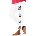 thumbnail image 1 of Nrmvnmi Patriotic High Waist Leggings for Women Fourth of July American Flag Patterned Compression Tights Women USA Flag Mothers Day Gifts For Her, 1 of 5