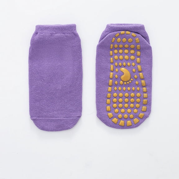 Nrmvnmi Pilates Grip Socks Non Slip Socks For Women Teen Girls Yoga Barre Socks Indoor Sports Men Socks Mens Socks Slipper Socks Solid Color Lightweight Socks