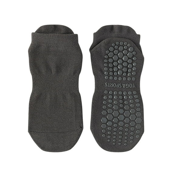 Nrmvnmi Pilates Socks For Women Non Slip Yoga Barre Dance Socks Moisture Wicking Low Cut Sticky Slipper Socks Thin Cotton Sock Comfortable Breathable Solid Color Socks