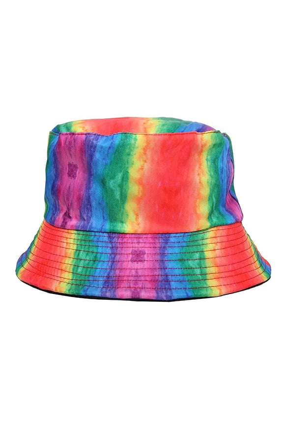 Rainbow Pride Bucket Hat for Men Women Packable Sun Hats Fisherman Hat Cap, Rainbow , One Size