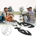 thumbnail image 1 of Nrmvnmi Stainless Steel Fishing Pliers Hook Remover Cutter Tool Line Snips Split Ring Pliers Scissors Fishing Accessories Pliers & Multi-Tools, 1 of 5