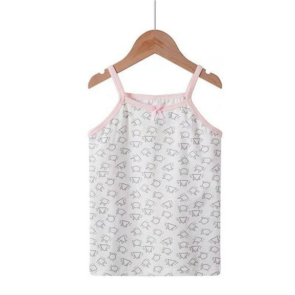 Nrmvnmi Summer Saving 2024 Girls Dance Tank Tops Racerback Camisole Undershirts Spaghetti Strap Camis Dance Clothes Tank Tops for Girls Gifts