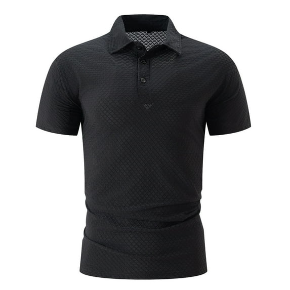 Nrmvnmi Summer Saving 2024 Mens Short Sleeve Casual Button Down Shirts Summer Untucked Dress Shirts with Pocket For Kids Gifts