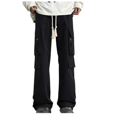 Nrmvnmi Summer Saving 2024 Mens Workout Athletic Pants Elastic-Waist Drawstring Pants for Sport Exercise Travel,Quick-Dry,Stretchy