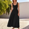 thumbnail image 1 of Nrmvnmi Summer Saving 2024 Summer Dresses for Women 2024 Casual Floral Spaghetti Strap Sundresses V Neck Sexy Casual Elegant Long Maxi Dress For Womens Gifts, 1 of 9
