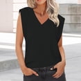 thumbnail image 1 of Nrmvnmi Summer Saving 2024 Tank Top Women Casual Soft Summer V Neck Sleeveless Tops 2024 Outfits Clothes, 1 of 6