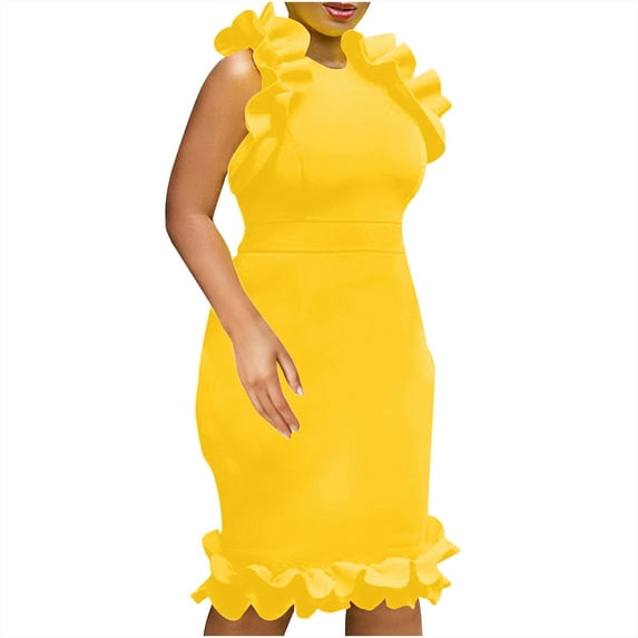 Nrmvnmi Summer Saving 2024 Womens Striped Summer Dresses 2024 Crewneck Cap Sleeve Color Block Casual A Line Tshirt Dress with Pockets For Womens Gifts