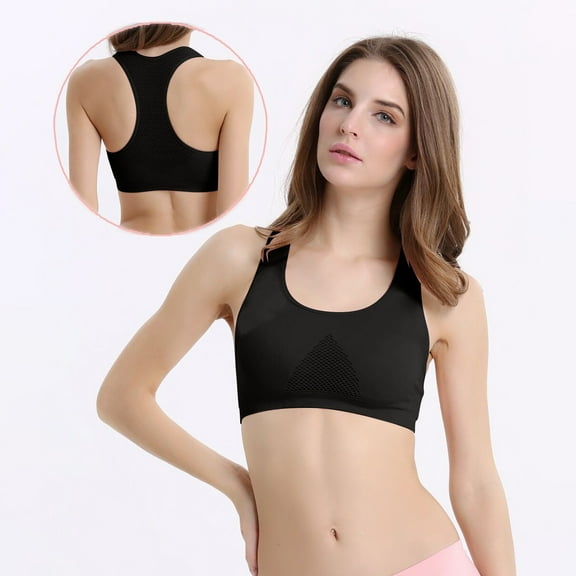 Nrmvnmi Summer Saving Energy Stone Microcurrent Cool Enhance and Lift Bra,Women's Sports Bra Breast Augmentation High Support,Fitness Yoga Bra For Moms Gifts