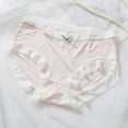 thumbnail image 1 of Nrmvnmi Summer Saving Ice Silk Brief Seamless Underwear for Women No Show Ice Silk Bikini Breathable Quick Dry Hipster Wavy Sides Invisibles Panties For Moms Gifts, 1 of 3