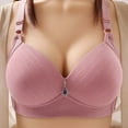 thumbnail image 1 of Nrmvnmi Summer Saving Wireless Bras for Women Wirefree Full Coverage Bralettes No Underwire Comfort Bras Soft Push Up Everyday T Shirt Bras For Moms Gifts, 1 of 9