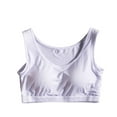 thumbnail image 1 of Nrmvnmi Summer Saving Women's Solid Color Underwear Gathered Without Steel Rings Sexy Suspender Beautiful Back Bra For Moms Gifts, 1 of 2