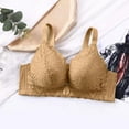 thumbnail image 1 of Nrmvnmi Summer Saving Women's Solid Lace Bra Thickened Bra Gathered Sagging Daily Bra For Moms Gifts, 1 of 4