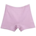 thumbnail image 1 of Nrmvnmi Summer Saving Women's Solid Plus Size XL-6XL Casual High Waisted Cotton Underwear Ladies Soft Full Briefs Panties Soft Breathable Super Stretchy Ladies Briefs For Moms Gifts, 1 of 5