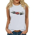 thumbnail image 1 of Nrmvnmi Tank Top for Women Patriotic Sleeveless Shirts 4th of July Tank Shirt American Flag Shirt Tees Mothers Day Gifts, 1 of 4