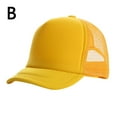 thumbnail image 1 of Nrmvnmi Toddler Children Teenagers Mesh Baseball Cap Baby Cap Sun Hat Color Mixing and Solid Color Hat Kids Boy Girl, 1 of 3