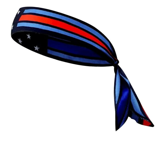 Nrmvnmi USA Patriots American Flag Sports Bandana for Men & Women: Sweat-Wicking Headband for Exercise, Running, Football