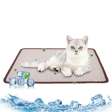 Nrmvnmi Waterproof Cooling Mat for Dog, Premium Pet Cooling Blanket for Bed Crate, Anti Slip Indoor Dog Cool Pad for Sleeping, Small Medium Sofa Couch Cover Mat for Cat