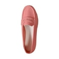 thumbnail image 1 of Nrmvnmi Women's Loafers Closed Toe Solid Color Soft Sole Shoes Casual Slip on Flat Shoes Lightweight Faux Leather Shoes Pink Mothers Day Gifts, 1 of 8